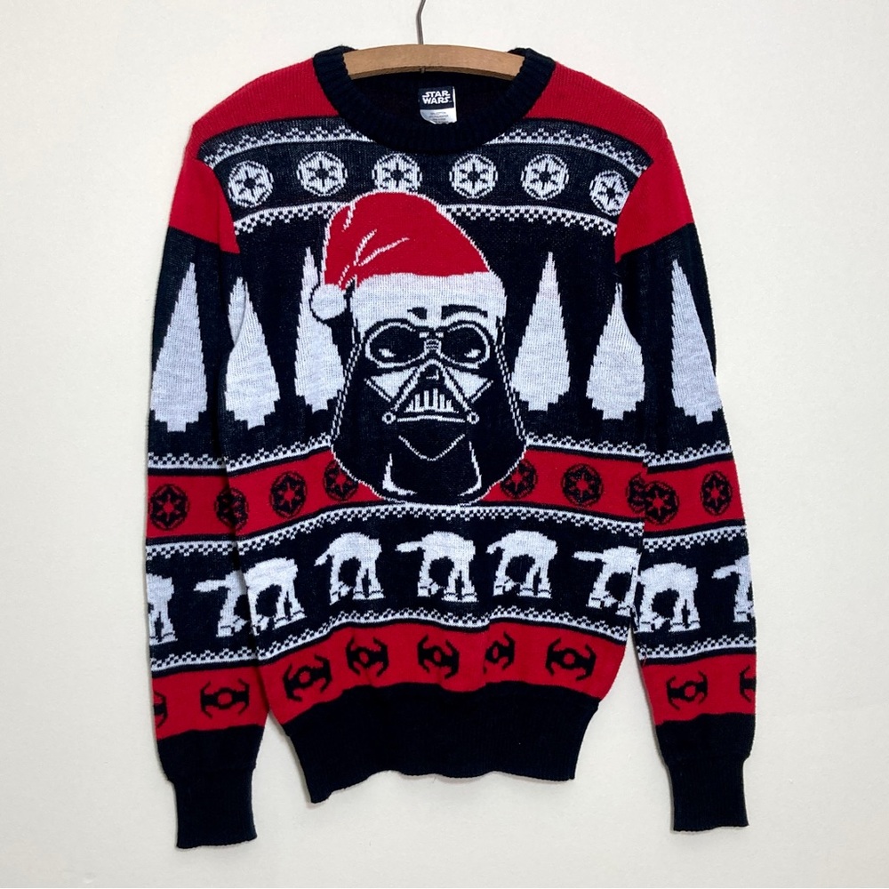 Star Wars Darth Vader Merry Sithmas Christmas Sweater Size Small